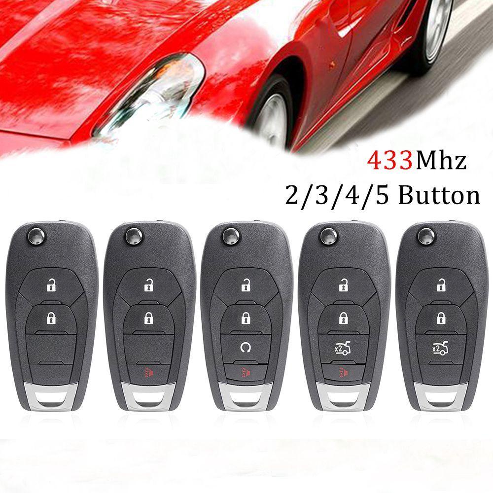 Chìa Khóa Điều Khiển Từ Xa 4 Nút Cho Chevrolet Cruze Trailblazer Tracker Onix RS Onix