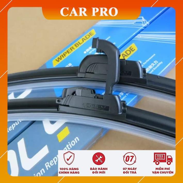 Gạt mưa gạt kính silicon siêu sạch Doly - giá 1 cái - CAR PRO