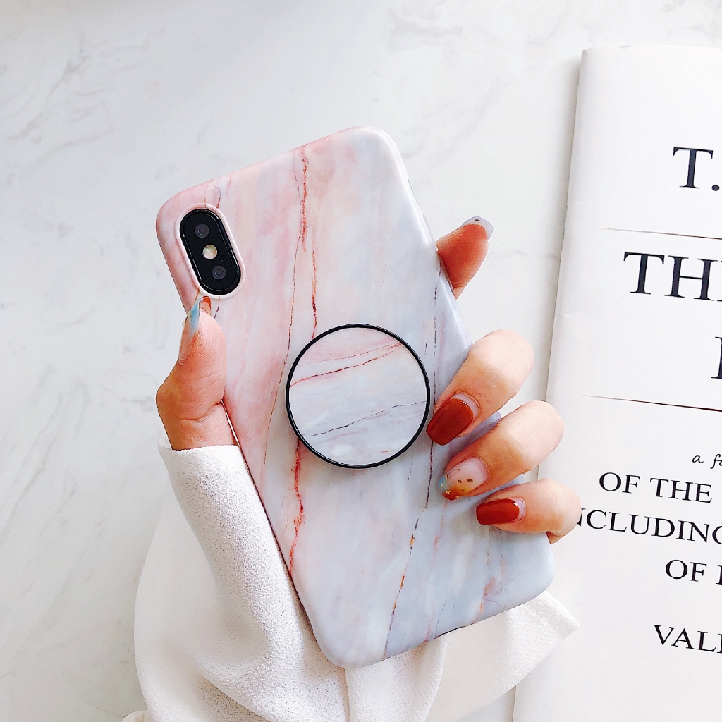 Ốp lưng họa tiết đá hoa cương cho iPhone 6/6S/6S+/7/8/7+/8+/X/XSmax/XR/XS | BigBuy360 - bigbuy360.vn