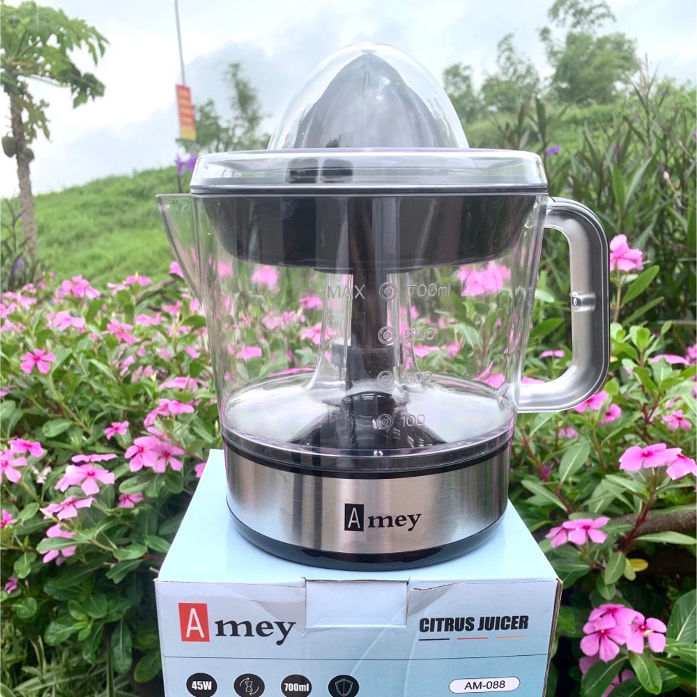 Máy Vắt Cam 2 Chiều AMEY Hàng Thương Hiệu Đức BH 24 Tháng, Máy Vắt Cam Tự Động Nhỏ Gọn Dung Tích 0.7L