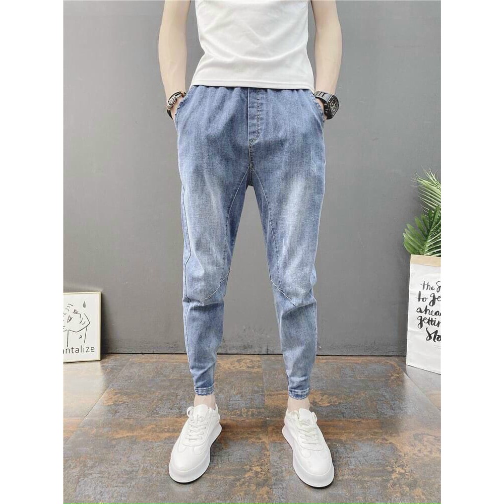 Quần jean nam jogger cao cấp vải dày co dãn tốt mẫu mới nhất hiện nay Phuongnamshop20 kva7