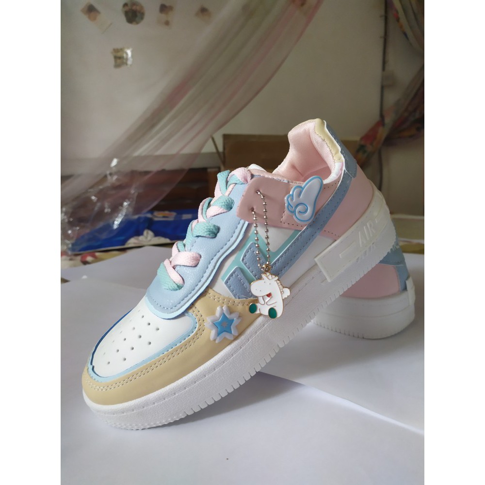 Giày Thể Thao nữ Sneaker nữ Air đế độn siêu đẹp Hot trend, sneaker nữ đi học, chơi bóng rổ siêu nhẹ | BigBuy360 - bigbuy360.vn