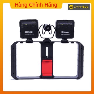 Combo tay cầm chống rung + đèn LED + micro cho điện thoại Ulanzi UV4 cho quay phim