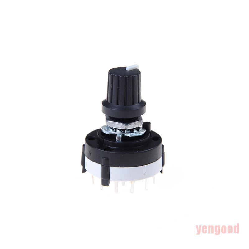 Công Tắc Xoay 4 Chấu 3 4 Mới