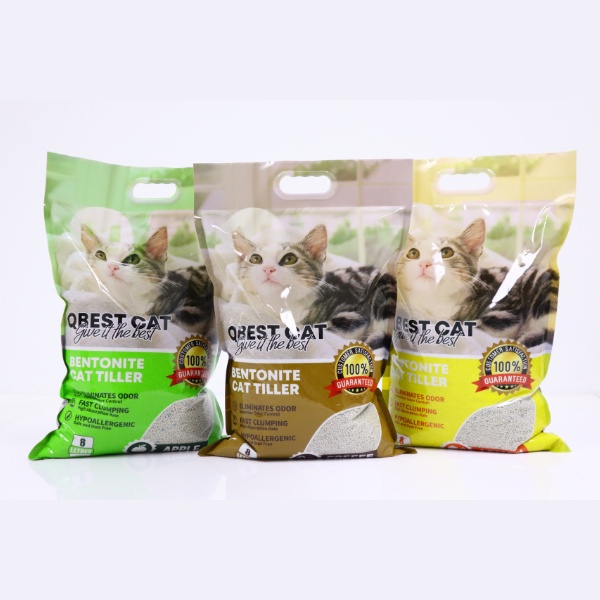 CÁT VỆ SINH CHO MÈO QBEST CAT NATURAL WORLD 9L ĐỦ HƯƠNG - CÁT LITTER