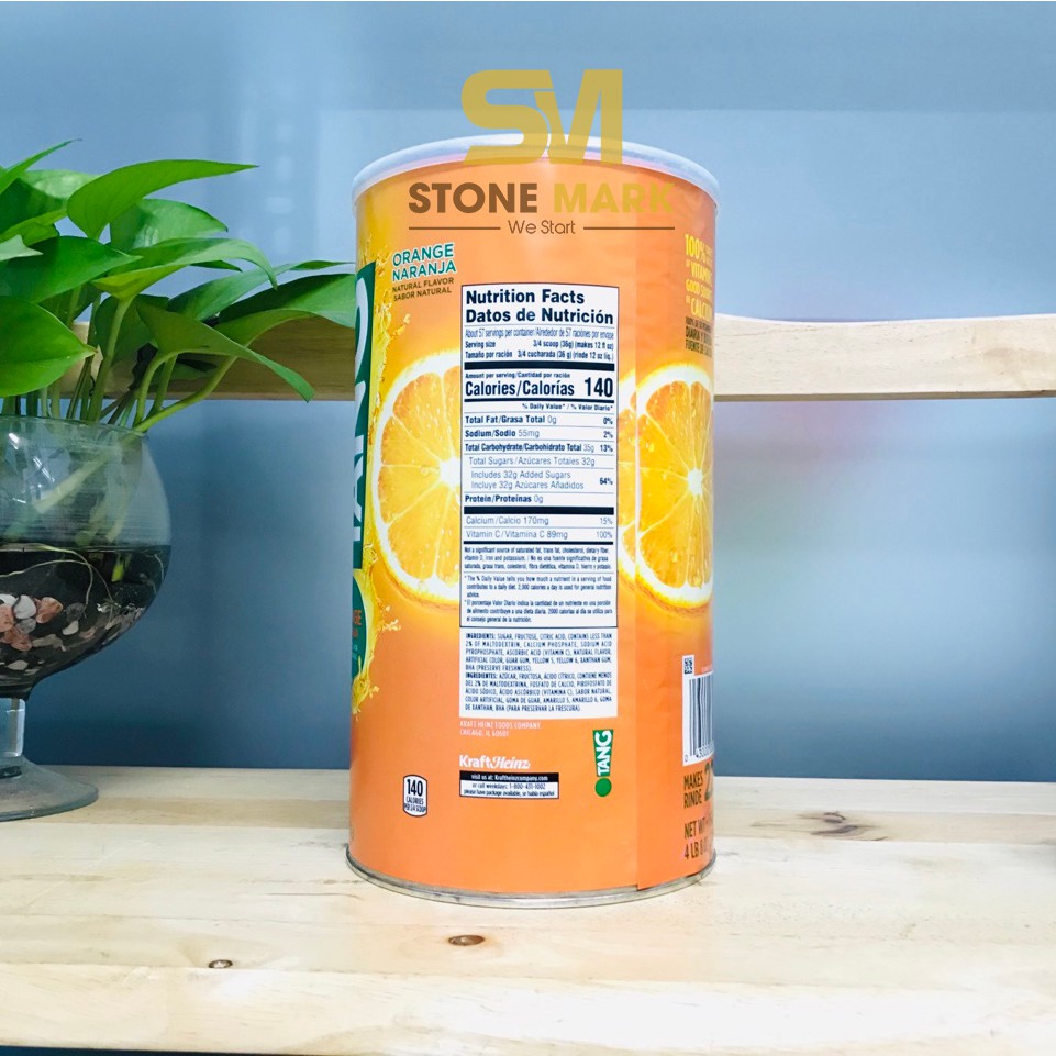 [Mã GROSALEHOT giảm 8% đơn 250K] [DATE 1/2023] Bột pha nước cam Tang 2.04kg của Mỹ | BigBuy360 - bigbuy360.vn