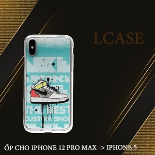 Ốp lưng iphone hình giầy trong suốt Nike thể thao Iphone 7/8/8Plus/X/Xs/Xs Max/11/11 Promax/12/12 Promax BRD20211314