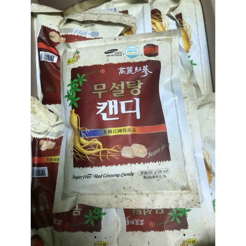kẹo sâm không đường