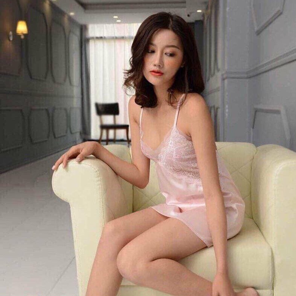 Váy ngủ lụa satin cao cấp phối lưới ren gợi cảm giá rẻ-HONEY | BigBuy360 - bigbuy360.vn