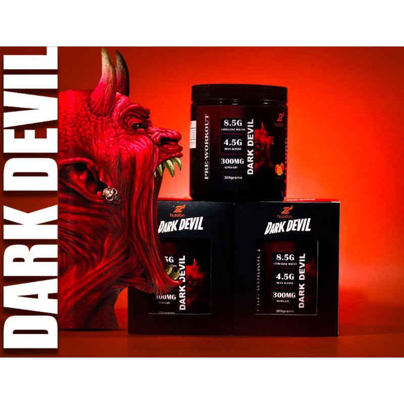 Sample Pre Workout Dark Devil 1sv HỖ TRỢ TẬP LUYỆN