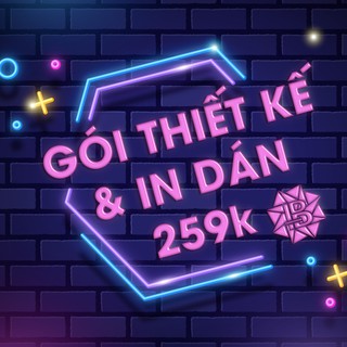 Gói Thiết Kế và In Dán Hộp Đèn [SIÊU TÍCH KIỆM]