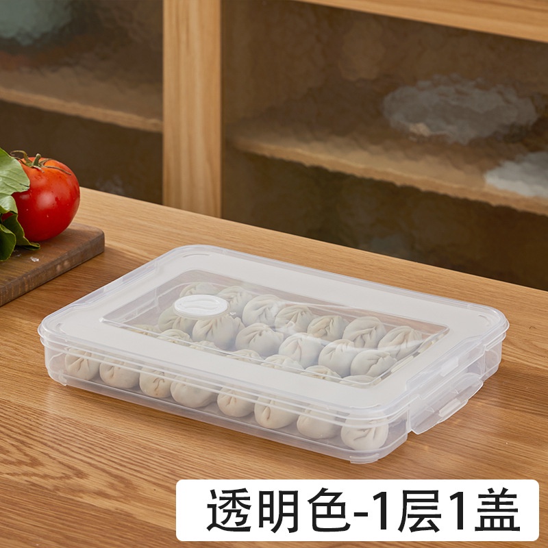 Hộp Đựng Bánh Bao Đông Lạnh Nhiều Tầng Bằng PP Wonton