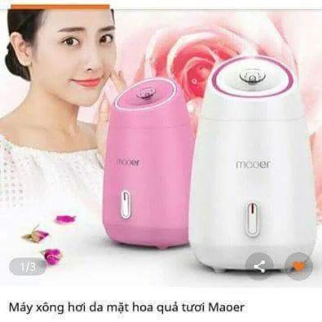 MÁY XÔNG MẶT HOA QUẢ thải độc sạch mụn