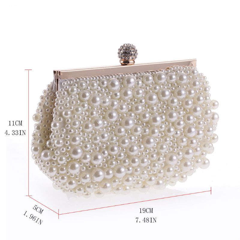 Ví Cầm Tay Đính Hạt Thời Trang Dành Cho Nữ