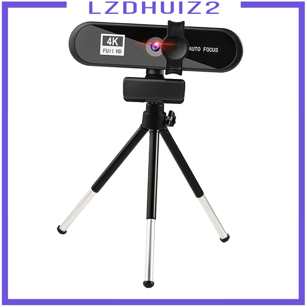 Webcam 4K 8MP HD Tự Động Lấy Nét Tích Hợp Mic Cho Laptop / PC