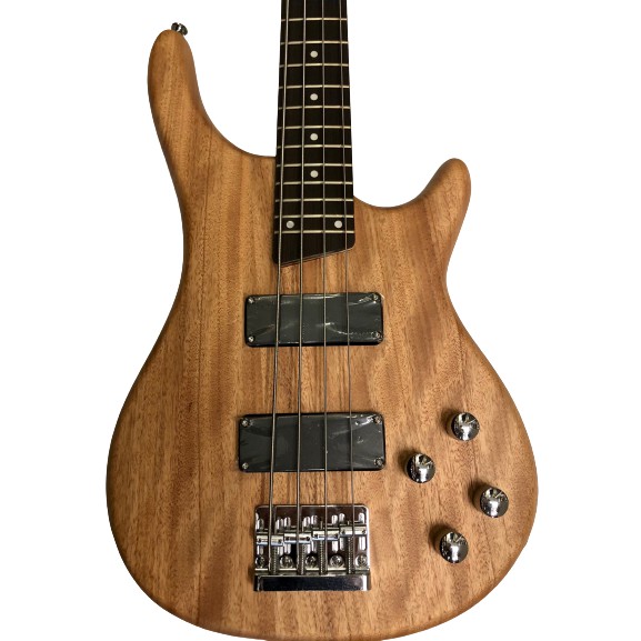 Guitar Bass màu gỗ