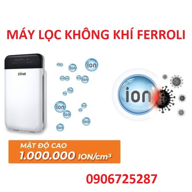 Máy lọc không khí,  tạo ionizer Ferroli FAP-43D - Bảo hành 24 tháng