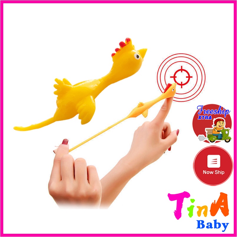 Đồ chơi bắn gà dính tường vui nhộn-Gà dính tường-Bắn gà-Bắn gà dính tường E693