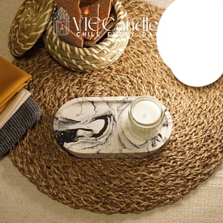 Khay Đựng Nến Thơm MESMERIC Decor Trang Trí Quà Tặng