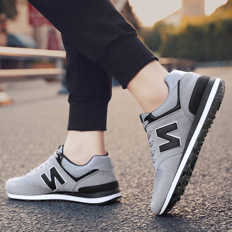 Giày Thể Thao Nam Thời Trang Dễ Phối Đồ Hình Chữ N Forrest Gump