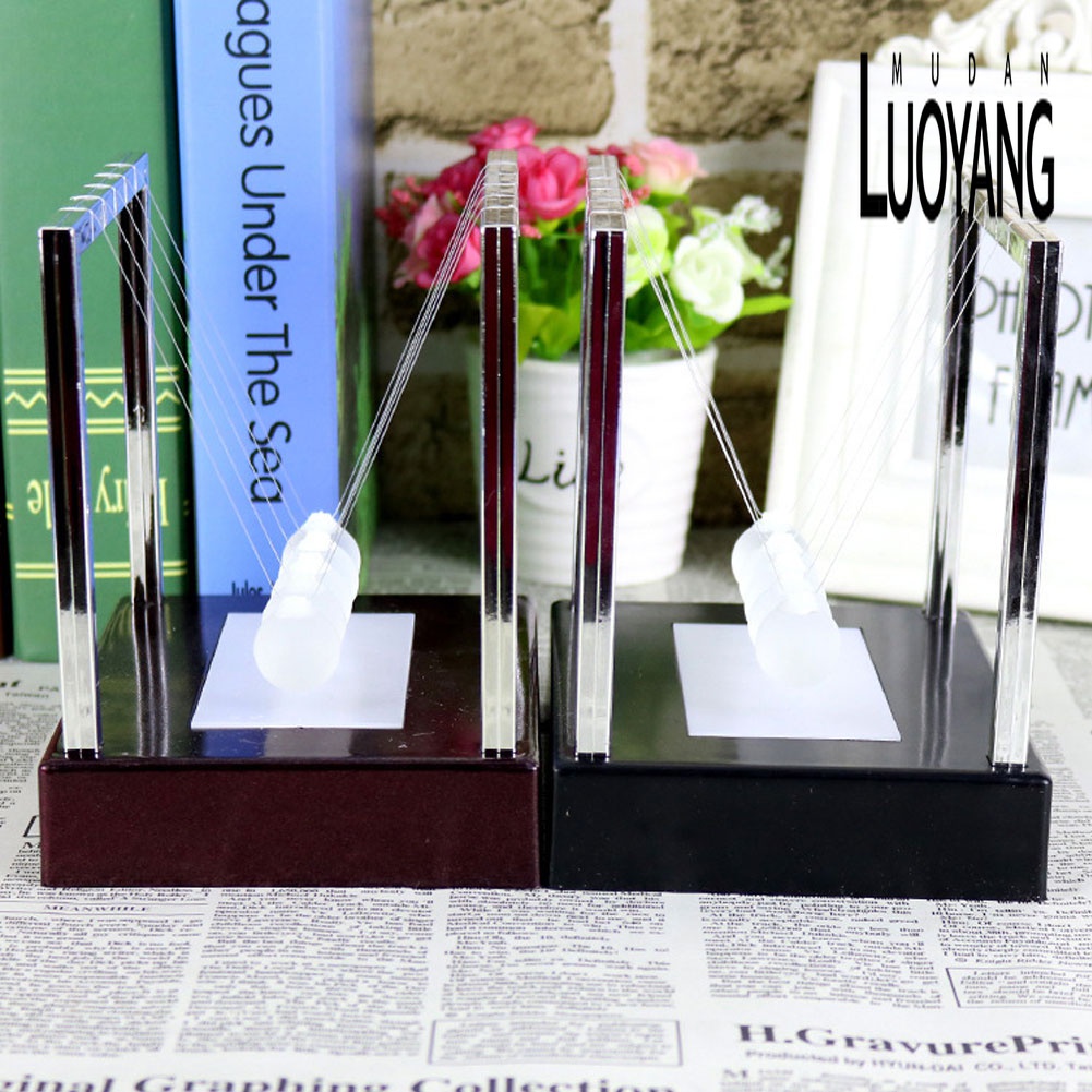 Con Lắc Newton Cân Bằng Có Đèn LED Phát Sáng Dùng Để Trang Trí