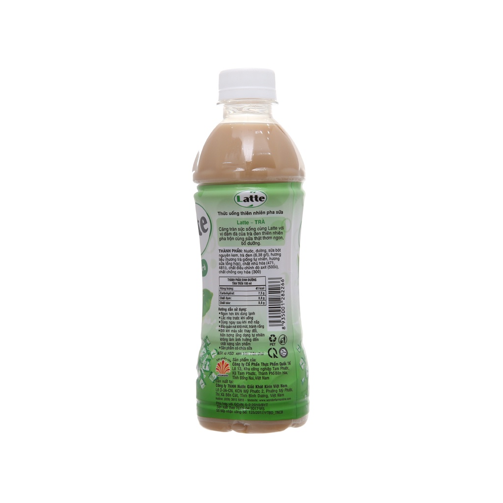 Trà sữa Kirin Latte lốc 6 chai loại 345ml