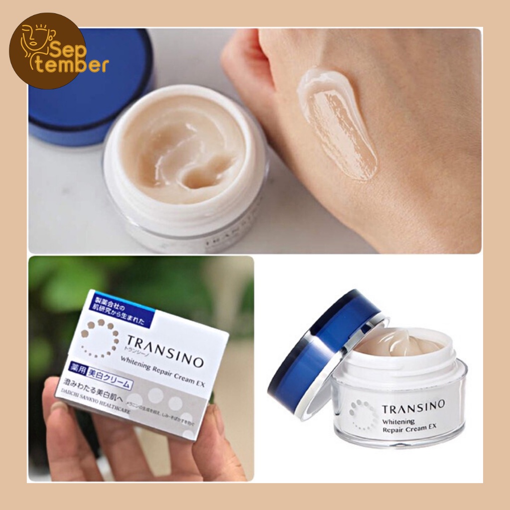 Kem dưỡng trắng da Transino Nhật bản, kem Transino Whitening Repair Cream EX - september249.vn