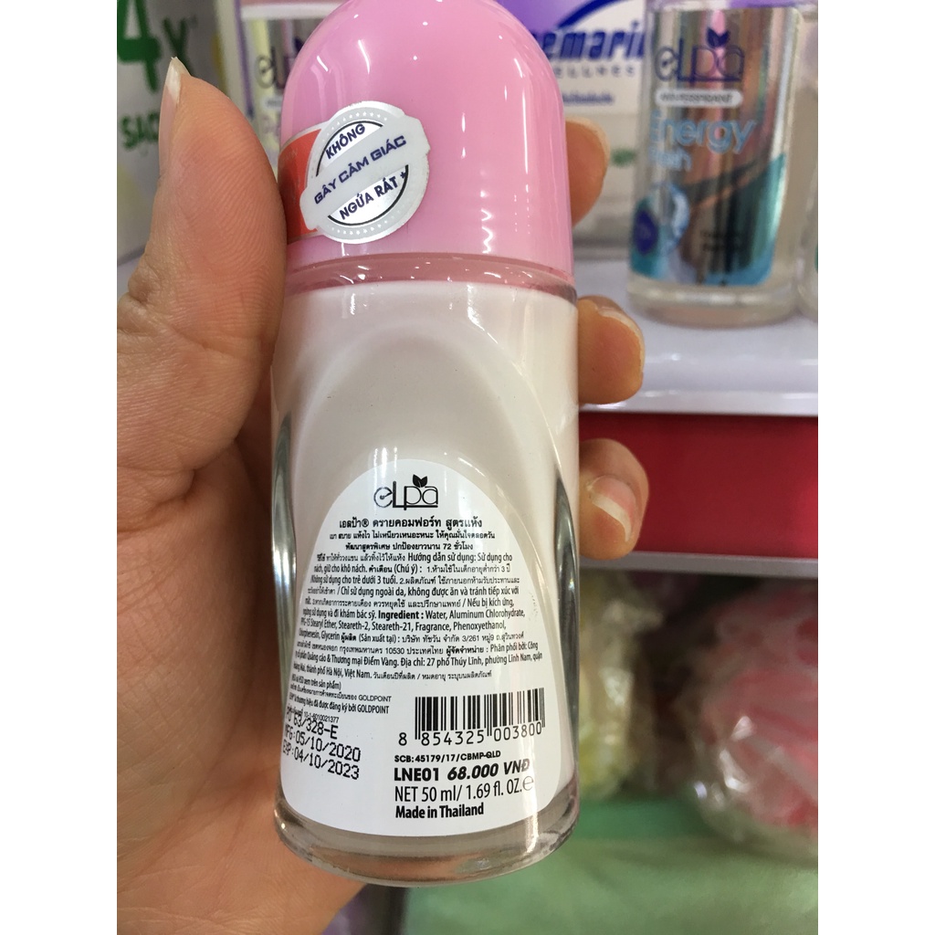 Lăn nách Elpa Thái Lan 50ml