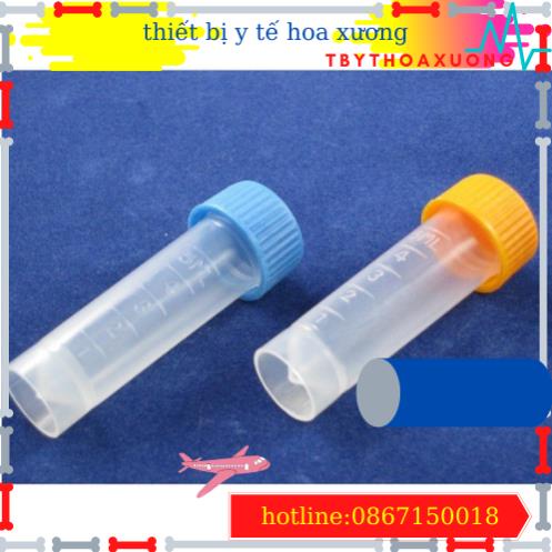 Ống Cryo, Ống LưuTrữ Lạnh Tế Bào 1.8 ml [ Com Bo 100 ống ]