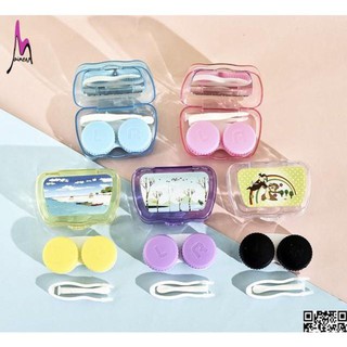 Khay gương mini có dụng cụ đeo