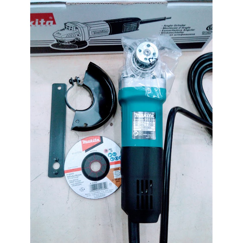 Máy mài góc MAKITA 710W 9553B 4" (Made in: Thái Lan)