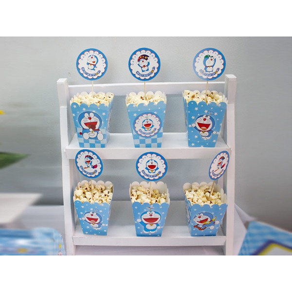 Cốc giấy đựng bỏng trang trí sinh nhật, đầy tháng thôi nôi bé, giao hàng ngẫu nhiên