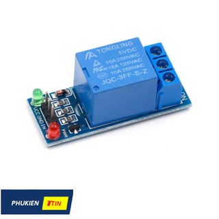 Mạch relay 5V hiển thị đèn báo xanh - đỏ đóng cắt thiết bị 2500W