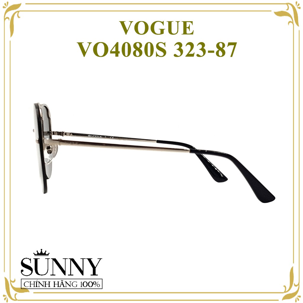 Kính mát thời trang Vogue VO4080S chính hãng, thiết kế dễ đeo bảo vệ mắt