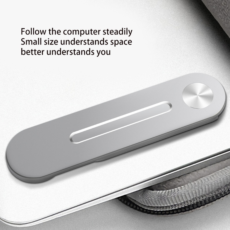 Giá Đỡ Máy Tính Xách Tay Hai Trong Một Bằng Hợp Kim Nhôm Màu Xám / Bạc Tùy Chỉnh