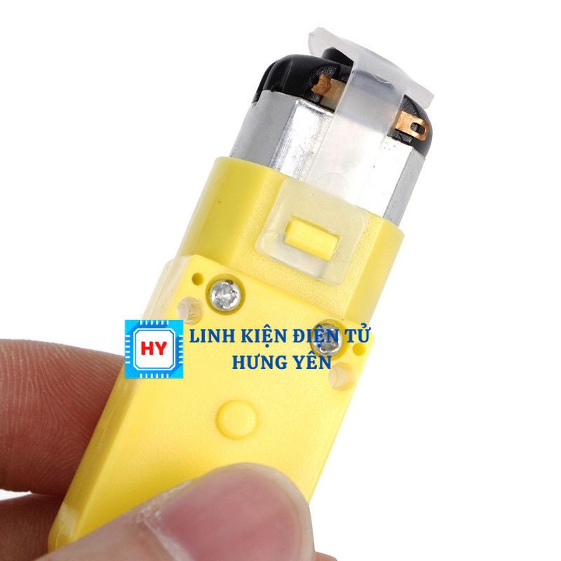 Động Cơ DC Giảm Tốc - Kèm Bánh Xe