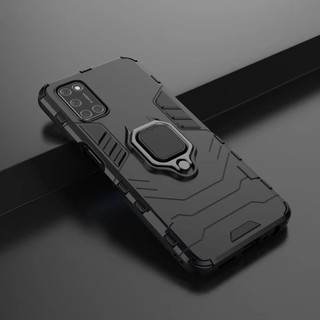 Ốp Điện Thoại TPU + PC Kiểu Giáp Kèm Giá Đỡ Từ Tính Chống Sốc Cho Oppo A52 A92 A52S A92S A92S