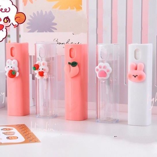 Chai xịt phun sương mini chiết mỹ phẩm nước hoa thủy tinh dễ thương cute thẩm mĩ du lịch 10ml