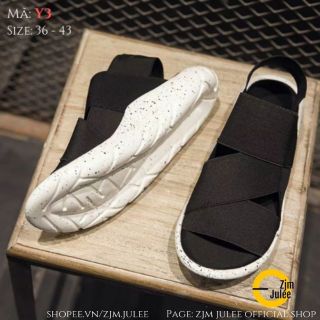 [y3] Sandal Ulzzang nam nữ Y3 đế 3D - siêu nhẹ và êm - loại cao cấp