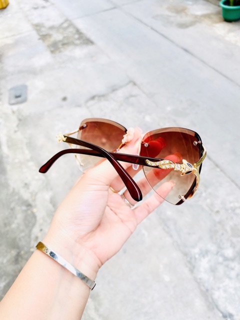 Mắt Kính Hồ Ly Thời Trang - Kèm Hộp