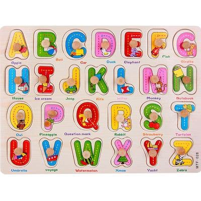 Bảng Xếp Hình Bằng Gỗ Chủ Đề Phương Tiện Giao Thông Nhiều Mảnh Cho Bé