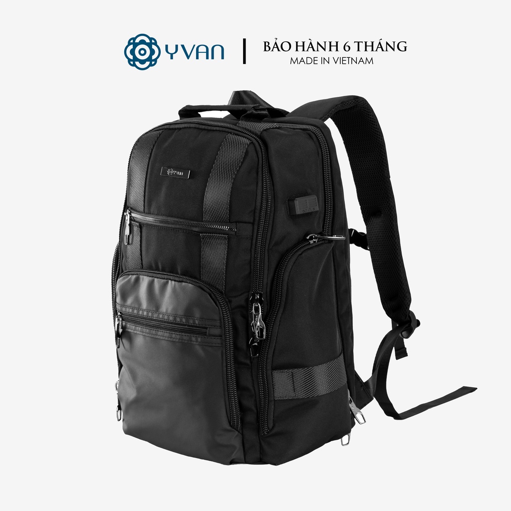 Balo laptop sức chứa lớn đi làm đi du lịch phượt hàng chính hãng YVan 820