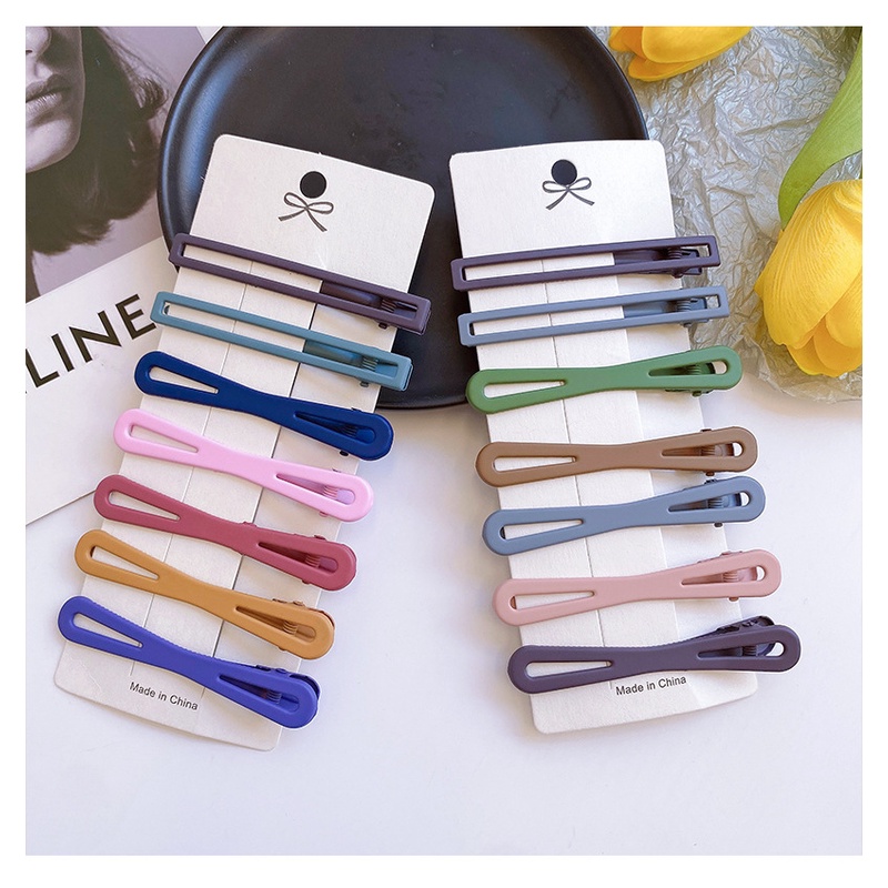 Set 7 Kẹp Tóc Mái Bên Hông Cho Nữ BB