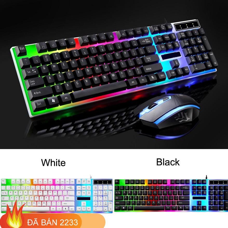 Bộ bàn phím G21/G21B và chuột chuyên Game Led 7 màu -dc2551