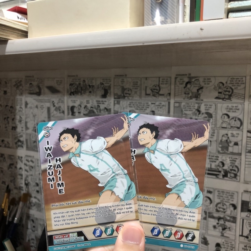 Pass card game Haikyuu Phiên bản Việt