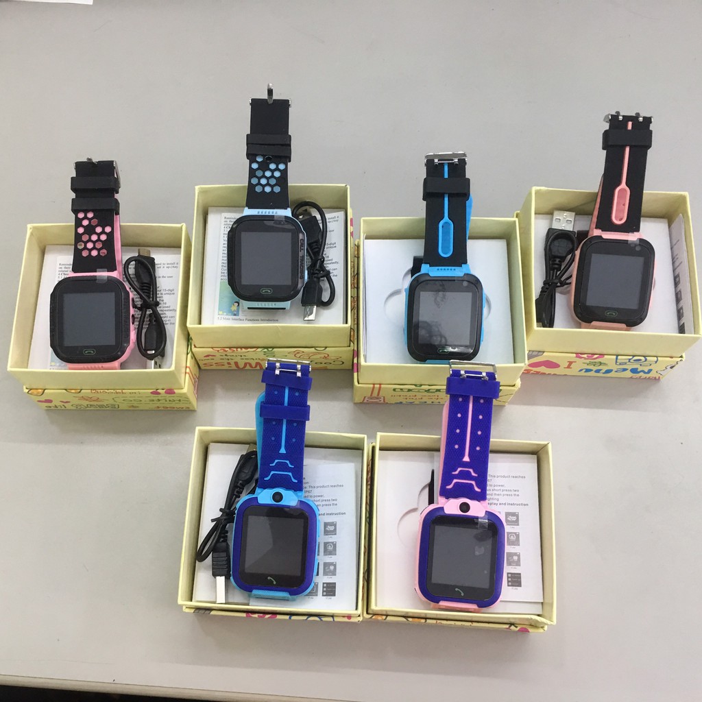 Đồng hồ định vị GPS thông minh chống nước LBS cho các bé – Đồng hồ trẻ em nghe gọi, chụp ảnh, định vị