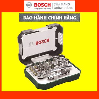 [CHÍNH HÃNG] Bộ Tua Vít Đa Năng Bosch 26 Món, Giá Đại Lý Cấp 1