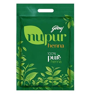 Bột henna nhuộm ủ tóc nguyên chất Nupur 400g - Henna powder pure 400g