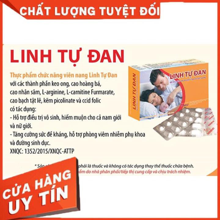 ✅CHÍNH HÃNG ✅ Linh Tự Đan - Giải Pháp Cho Vô Sinh Hiếm Muộn - 100% Thảo dược