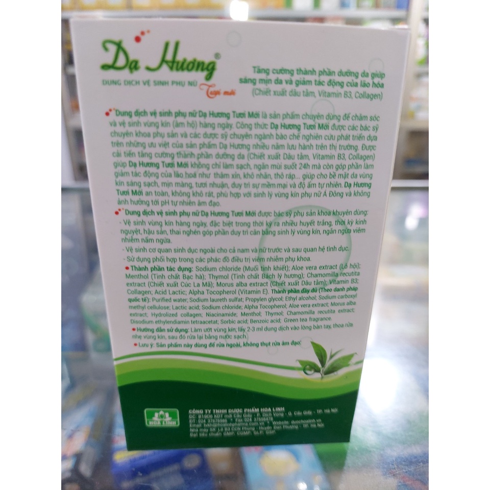 Vệ sinh phụ nữ Dạ Hương